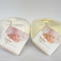 Cotone povero anchor, "baby pure cotton"4 fili gr 50 bianco e colorato