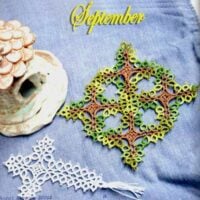 Tatting fantasia 7: croci e quadrati, iris niebach