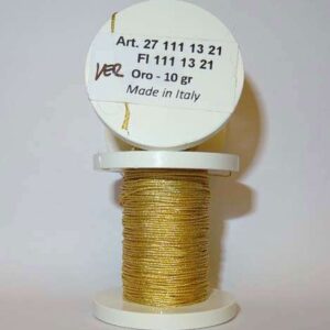 Napoli mezzo fino verniciato 2s oro, "frisone n°9"  cordoncino gr 10