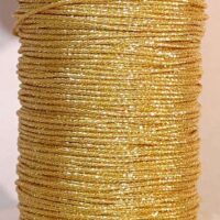 Napoli mezzo fino verniciato 2s oro, "frisone n°9"  cordoncino gr 10