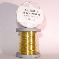 Milano oro fino 990-cordonetto liscio e lucido- gr 5 oppure gr 25- misura 4s italiano