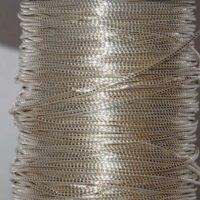Milano mezzo fino argento-cordonetto liscio e lucido-gr 10 misura 4s-5s-6s-7s