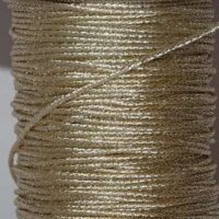 Napoli mezzo fino verniciato 2s, "frisone n° 9" cordoncino argento gr5