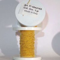 Firenze oro opaco-diamantato mezzo fino gr 5 misura 4s