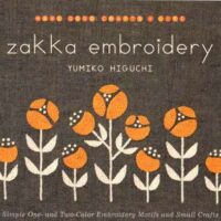 Zakka embroidery, yumiko higuchi