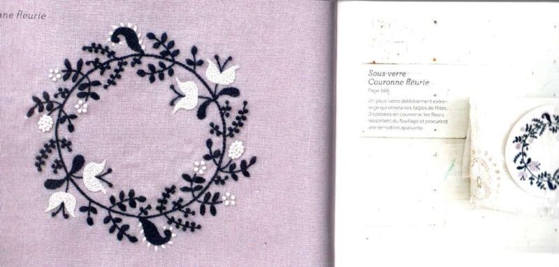 Zakka embroidery, yumiko higuchi