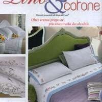 Lino e cotone: ricami in camera