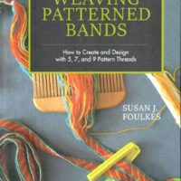 Weaving patterned bands, susan j. Foulkes
