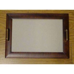Sottomoka arte povera cm 10x10/vetro cm 4,3x4,3