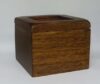 Scatola quadrata alta, in legno cm 13 x 13 x 10,8 - immagine 5