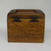 Scatola quadrata alta, in legno cm 13 x 13 x 10,8 - immagine 3
