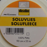 Soluvlies, fliselina solubile in acqua altezza cm 90 € 6,00 al metro, vendita a multipli di cm 50