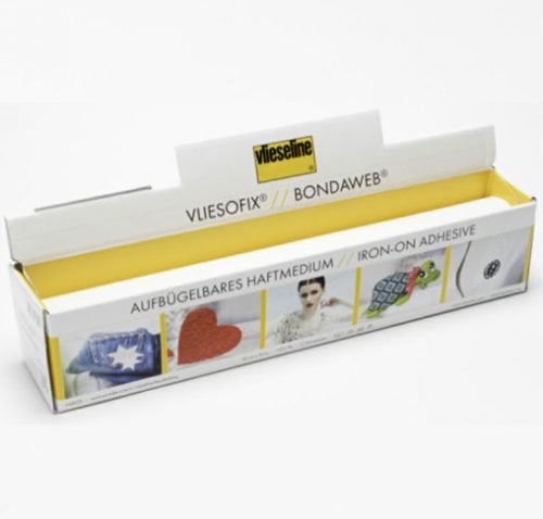 Vliesofix, pellicola termoadesiva 2 lati, altezza  cm 45 € 4,50 al metro, vendita a multipli di 50cm - immagine 3