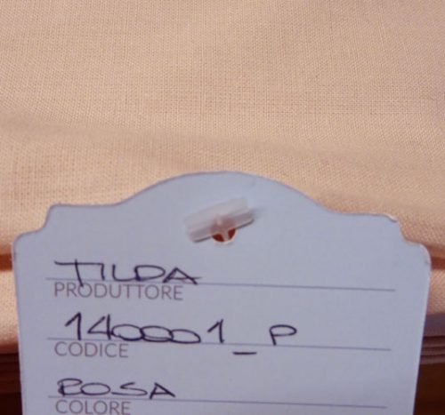 Tilda cotone per corpo bambole, altezza cm 150, € 20,00 al metro, rosa chiaro, vendita a multipli di 50 cm - immagine 2