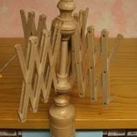 Arcolaio in legno con morsetto