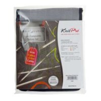 Knit pro nova cubics, kit ferri circolari con punte in metallo