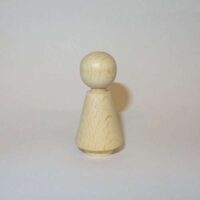 Coni in legno per figure figure varie cm 5