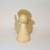 Coni in legno per figure varie: cm 5,2