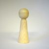 Coni in legno per figure varie: cm 6,2