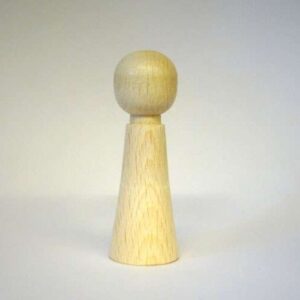 Casetta in legno cm 15 x 10 x 0,7 bianca con finestra stella