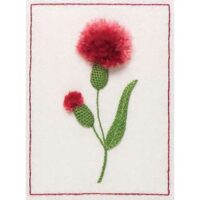Broderie creative: fleurs de shakespeare en stumpwork, nicholas jane