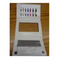 Interchangeable circular neeedle set smartstix, knit pro, kit ferri circolari con punte intercambiabili in metallo lunghe