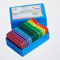Spilloni colorati arcobaleno per scialli e merletti ai ferri,  knit pro