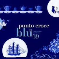 Punto croce 39: punto croce in blu