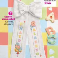 Decalcabile 255: disegni per corredini