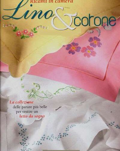 Lino e cotone: ricami in camera