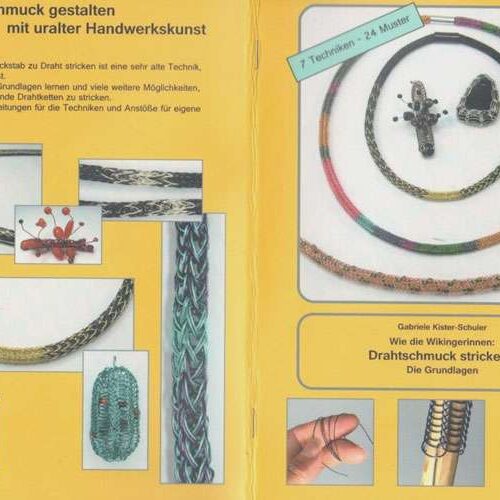Drahtschmuck stricken i°