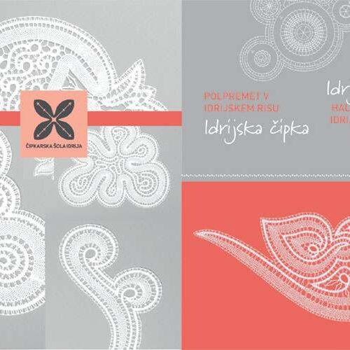 Idrija lace: halfstitch in idrija narrow tape lace