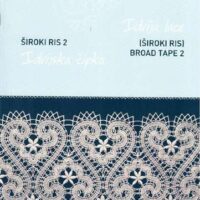 Idrija lace: broad tape 2°