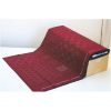 Sashiko pannello ricamabile cm 60 x 115, rosso - immagine 2