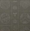 Sashiko pannello ricamabile cm 60 x 115, tortora - immagine 2