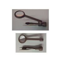 Pinza con lente e luce, carson mg-88