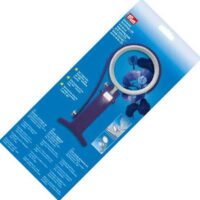 Lente da collo con gancio e luce prym 610380