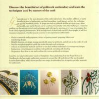Goldwork embroidery, techniques and projects , lizzy pye