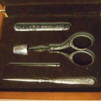 Kit forbici,  riproduzione vintage