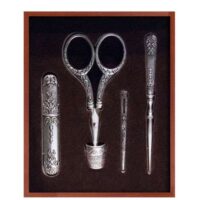 Kit forbici,  riproduzione vintage