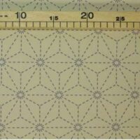 Tessuto giapponese per sashiko panna, altezza cm 115 € 30,00 al metro, vendita a multipli di 50 cm