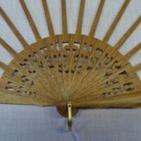 Struttura ventaglio  legno, cortesia cm 43