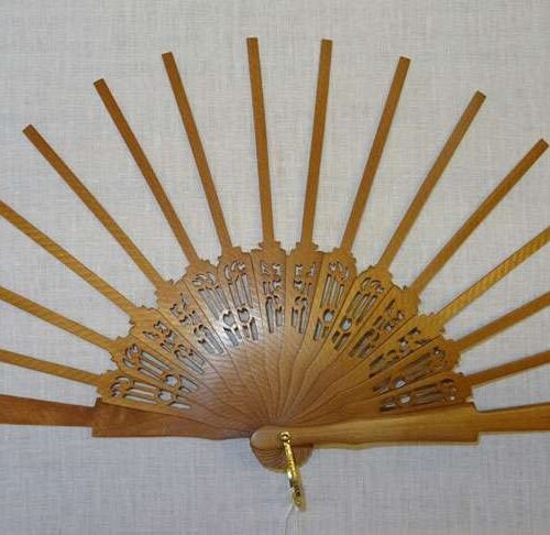 Struttura ventaglio  legno, arpa cm 43