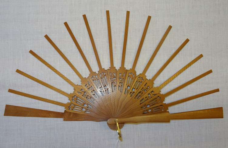 Struttura ventaglio  legno, arpa cm 43