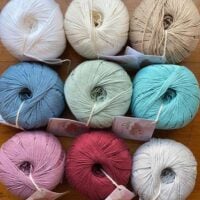 Cotone povero anchor, "baby pure cotton"4 fili gr 50 bianco e colorato