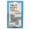 Regolo per cuciture in inch, 14 in 1 measuring gauge,  collins