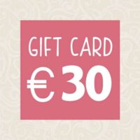 Gift card € 30,00