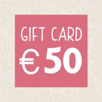 Gift card € 50,00