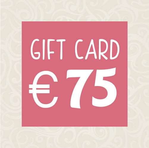 Gift card € 75,00