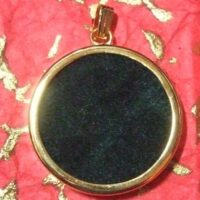 Medaglia dorata tonda